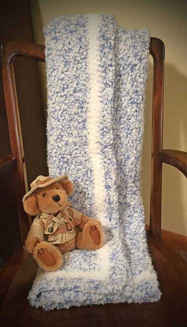 Crochet Baby Blanket Baby Blanket Handmade Baby Blanket Baby Bear Blanket  Crocheted Baby Blanket Baby Bear 
