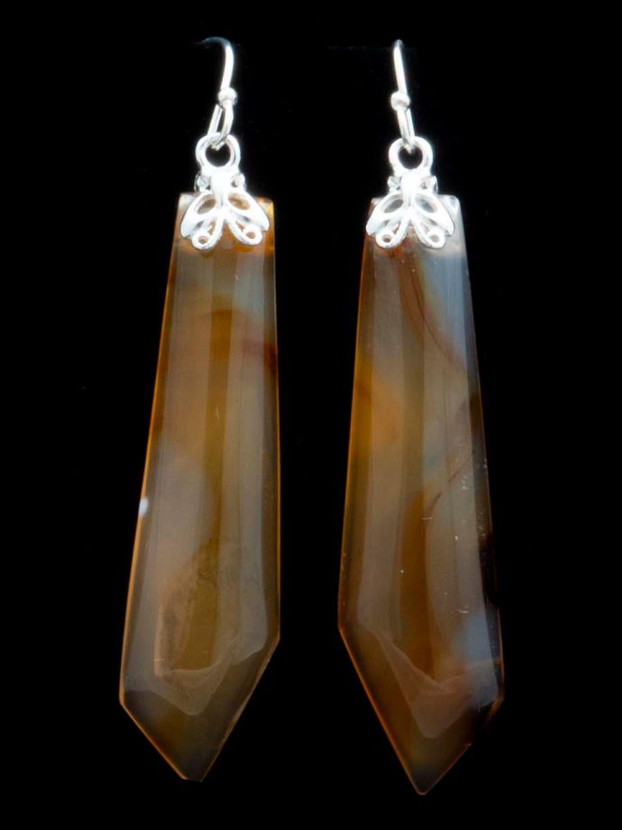 Montana Moss Agate Earrings