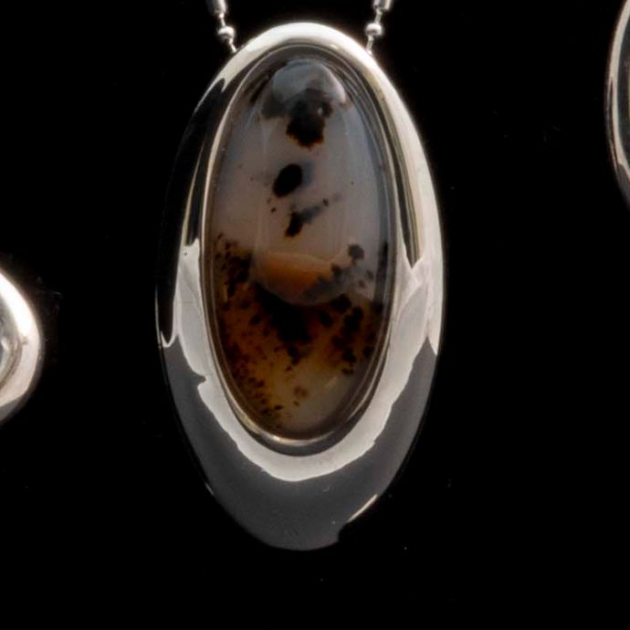 Montana Moss Agate Pendant