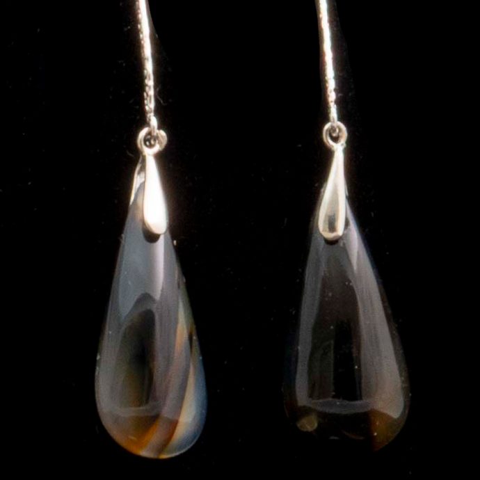 Montana Moss Agate Earrings