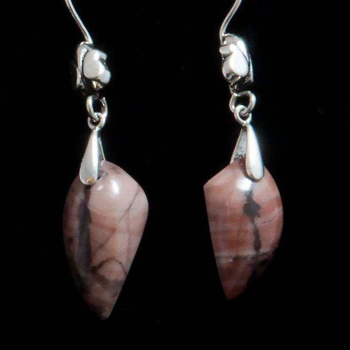 Rhodonite Earrings