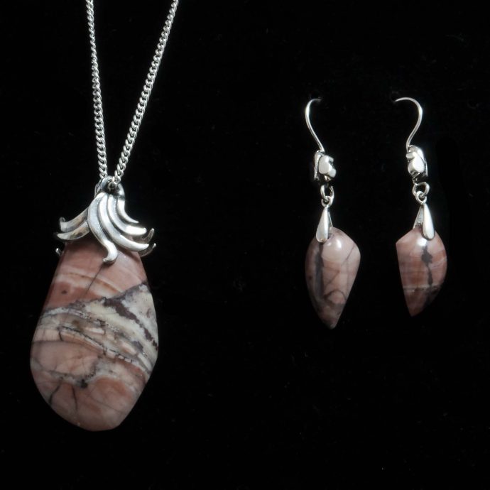 Rhodonite Set