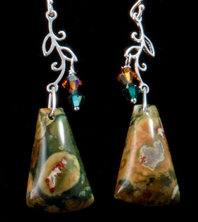 Ocean Jasper Earrings