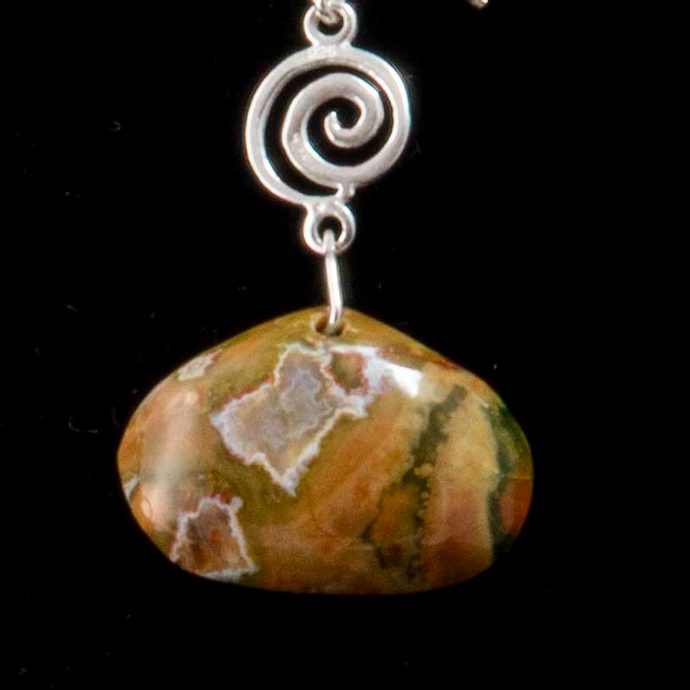 Ocean Jasper Earrings