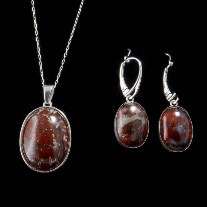 Brecciated Jasper Set